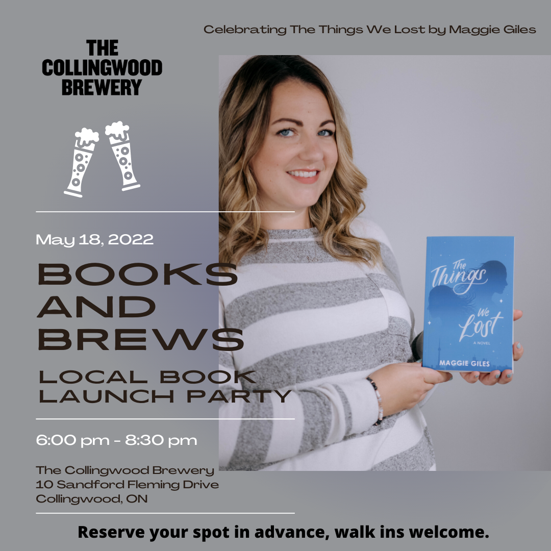 Books and Brews Post with Address